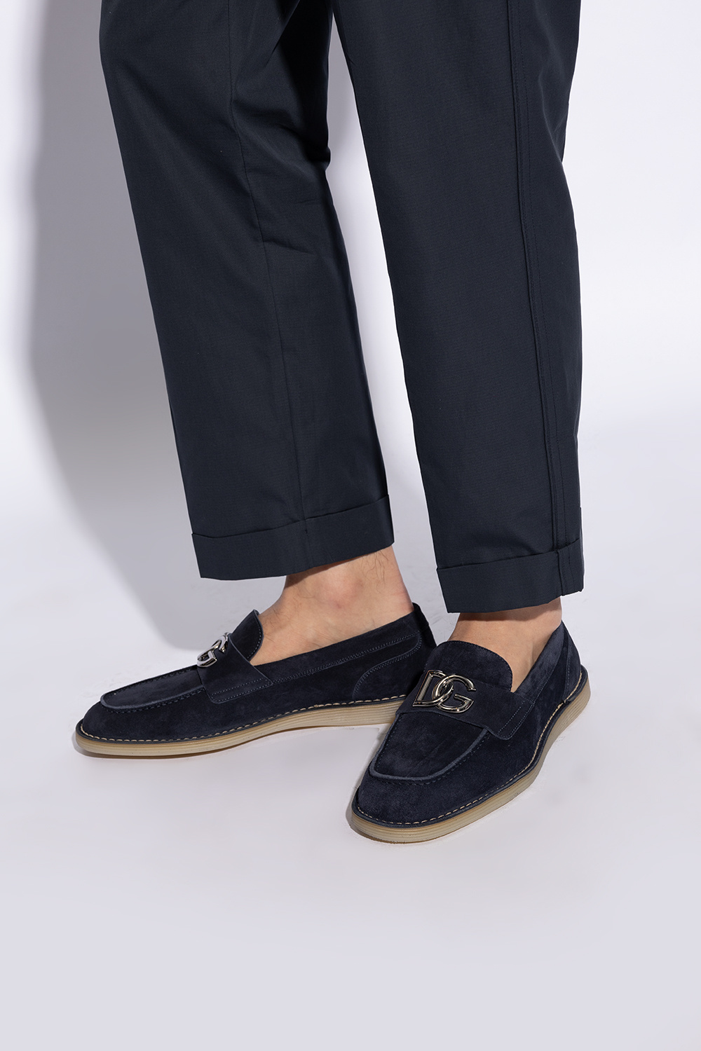 Dolce & Gabbana 'New Florio' suede loafers | Men's | Vitkac